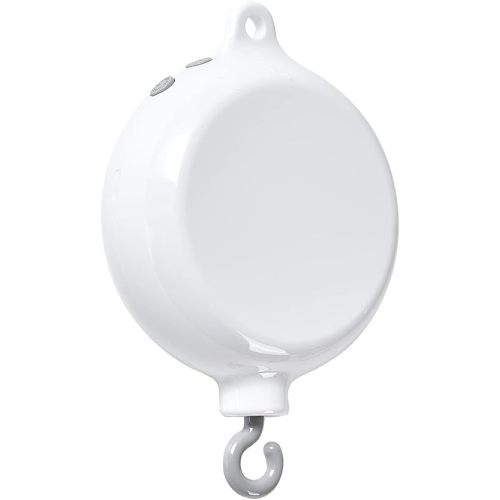 Baby Mobile Music Box, Crib Mobile Motor with 3 Modes (Turn Only,Turn & Music, Music Only) 12 Long Lullabies, Volume Control, Auto-Off 30 Minutes, 3 Personalized Stickers, Rotating Music Box