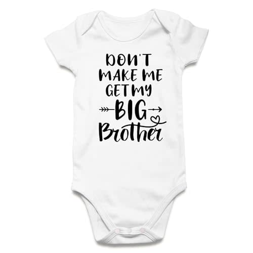 UNIFACO Unisex Baby Funny Saying Outfit Short and Long Sleeve Bodysuits Romper 0-18M