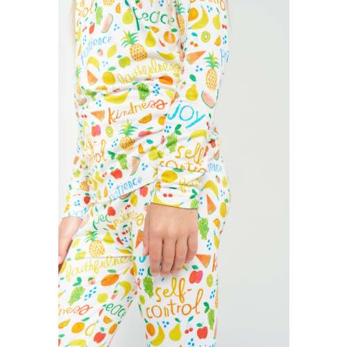 Fruit of the Spirit PJ Long Sleeve & Pants Set Bamboo – Holy Pals