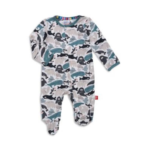 Unisex Seas Greetings Footie - Baby