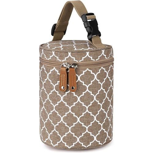 Accmor Breastmilk Cooler Bag, Insulated Baby Bottle Cooler Tote Bags, Baby Bottle Warmer Cooler Bag, Baby Bottle Bag Great for Nursing Mom Daycare