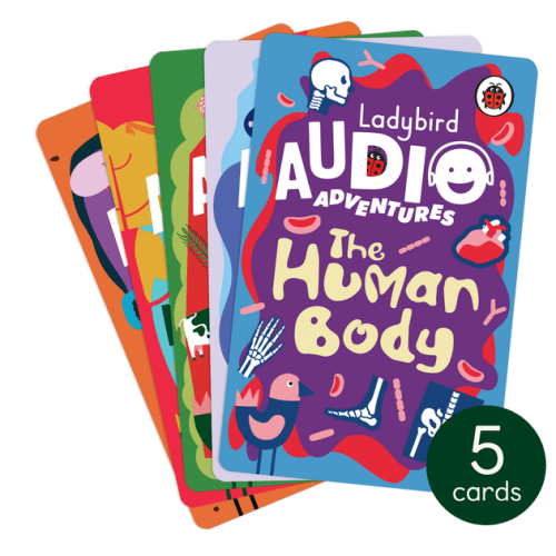 Ladybird Audio Adventures Volume 2 - Audiobook Cards for Yoto Player