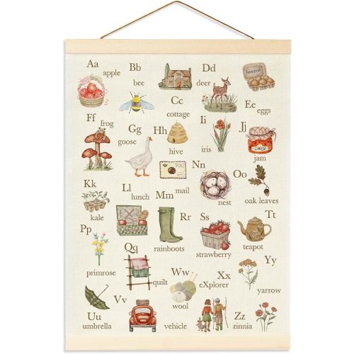 BirtDerr Woodland Nursery Decorations, Forest Nursery Decor, Boy Room Wall Decor, Jungle Decoration For Kids, strawberry, cottage, montessori, abc, school, homeschool