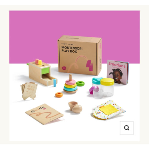 Tiny Land® Montessori Toys for Infants (10–12 Months)