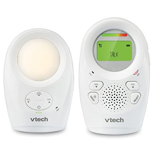 VTech DM1211 DM1211 Digital Audio Baby Monitor with Enhanced Range (1 Parent Unit) White