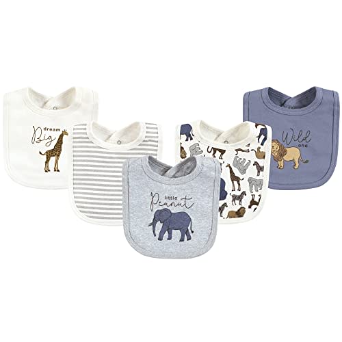 Touched by Nature Unisex Baby Organic Cotton Bibs