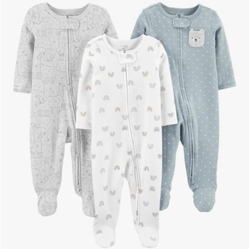 Simple Joys by Carter's Baby 3-Pack Neutral Sleep and Play