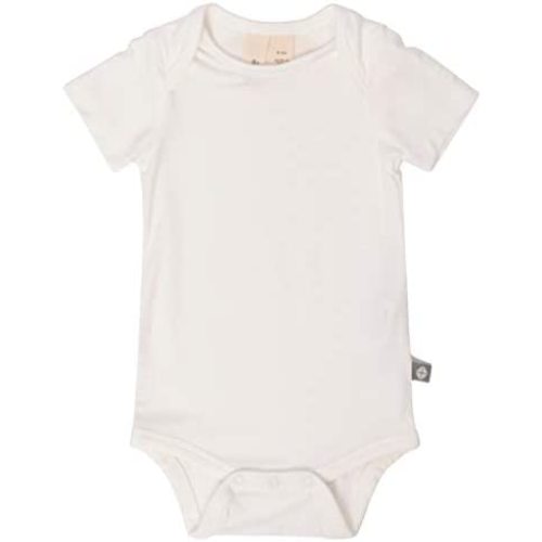 KYTE BABY Short Sleeve Unisex Baby Bodysuits, Rayon Made From Bamboo Material