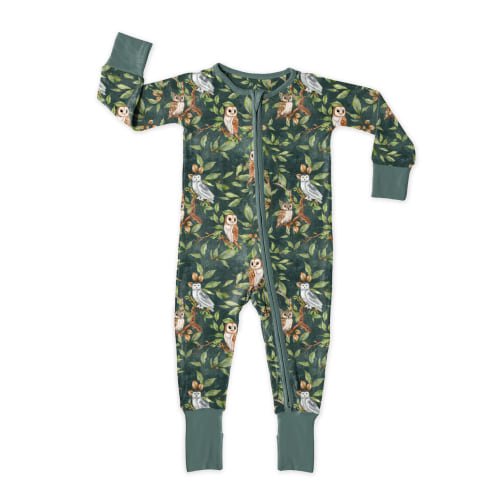 Night Owl Zip Romper