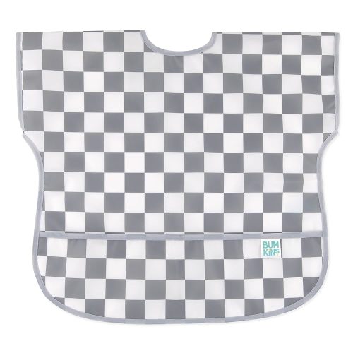 Bumkins Bibs - Toddler Bibs, Waterproof, Large for 1-3 Years, Short Sleeve
