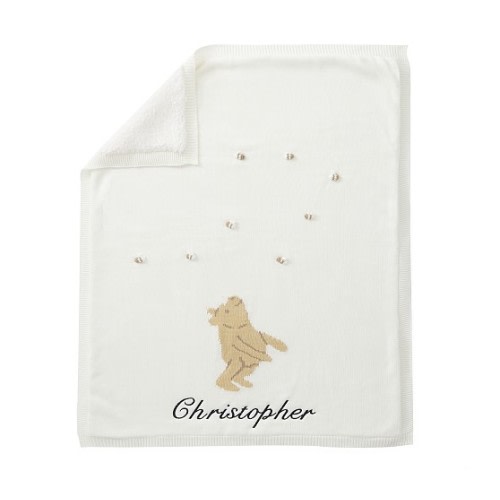 Disney's Winnie the Pooh Heirloom Baby Blanket | Pottery Barn Kids
