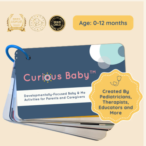 Infant Learning Cards - Curious Baby™ Activity Cards – Curious Baby Cards