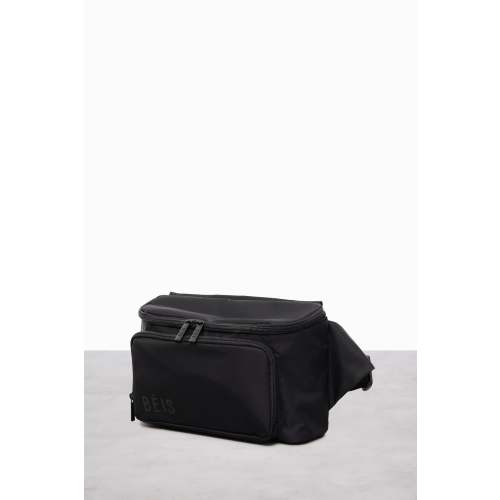 BÉIS 'The Diaper Pack' in Black - Diaper Fanny Pack & Crossbody Diaper Bag