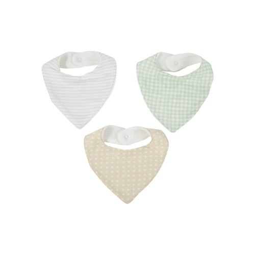 Anko 3 Pack Bandana Bibs - Cross