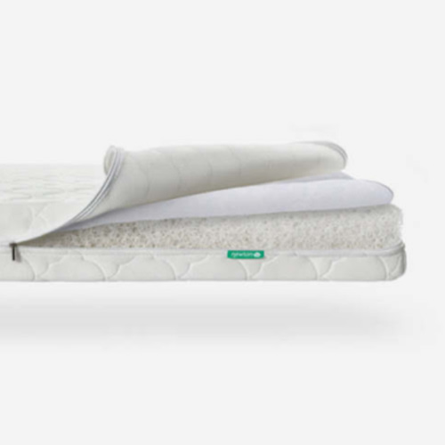 Newton Baby Crib Mattress and Toddler Bed - Ultra-Breathable Proven to Reduce Suffocation Risk, 100% Washable, 2-Stage, Non-Toxic Better Than Organic, Removable Cover - Deluxe 5.5" Thick- White