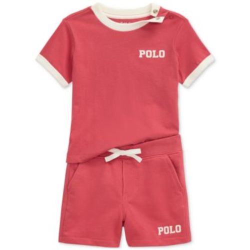 Baby Boys Jersey Tee & French Terry Short Set