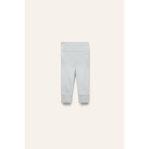 Organic Pima Cotton Baby Leggings - Blue – Manymoons