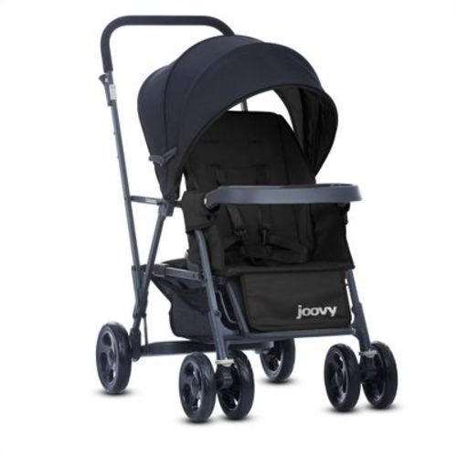 Joovy Caboose Graphite Sit Stand Double Stroller - Black