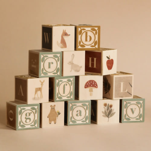 Uncle Goose Watercolor ABC Blocks– Odin Parker