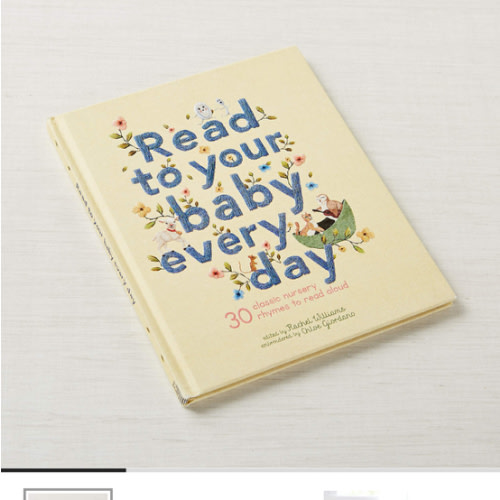 Read to Your Baby Every Day Nursery Rhyme Book