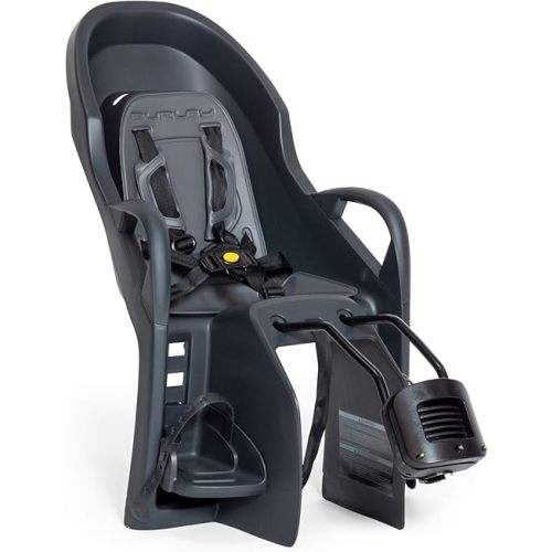 Burley Dash® FM Child Bike Seat, Black/Grey, FM - Frame Mount