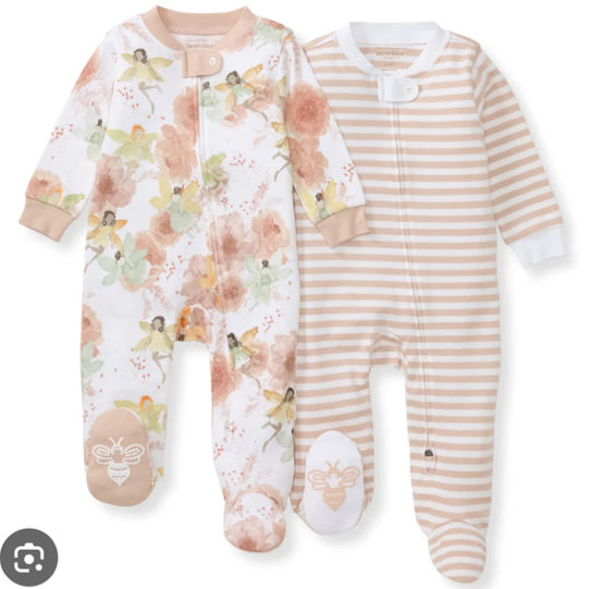 One-Piece Loose Fit Baby Pajamas | Burt's Bees Baby®