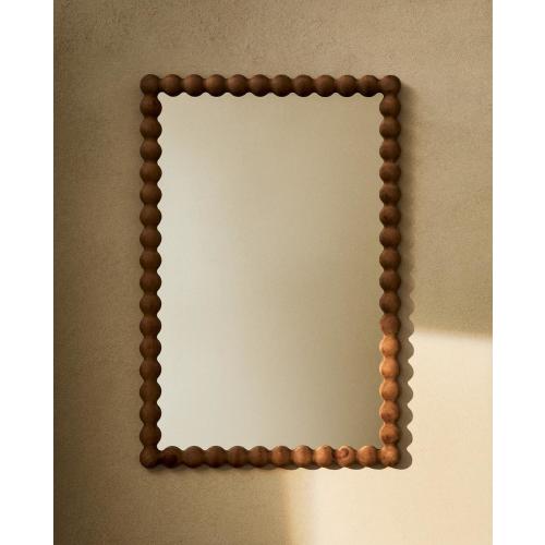 RECTANGULAR WALL MIRROR WITH WOODEN FRAME | Zara Home United States of America