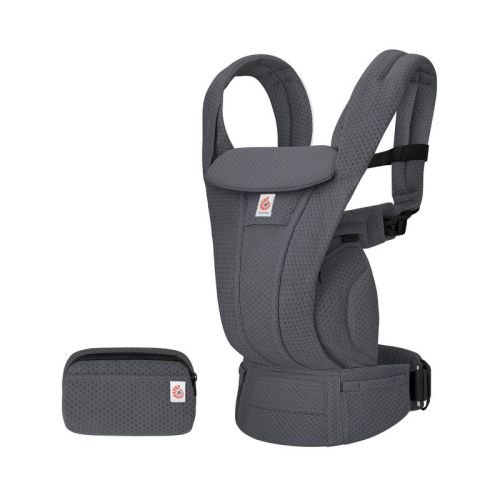 Ergobaby Omni Deluxe Mesh All-in-One Baby Carrier - Graphite Gray