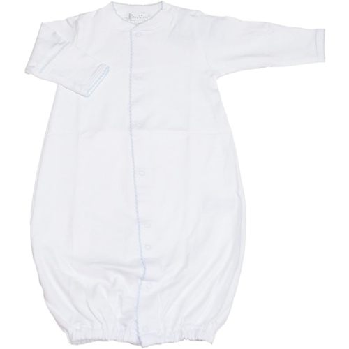 Kissy Kissy - Basic Converter Gown - White Blue - Small - White - Blue