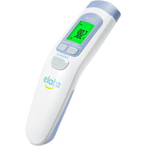 No-Touch Forehead Thermometer for Adults and Kids, Non-Contact Digital Baby Thermometer for Infants/Newborns. Medical Grade Touchless Temporal Thermometer for Fever, FSA HSA Eligible