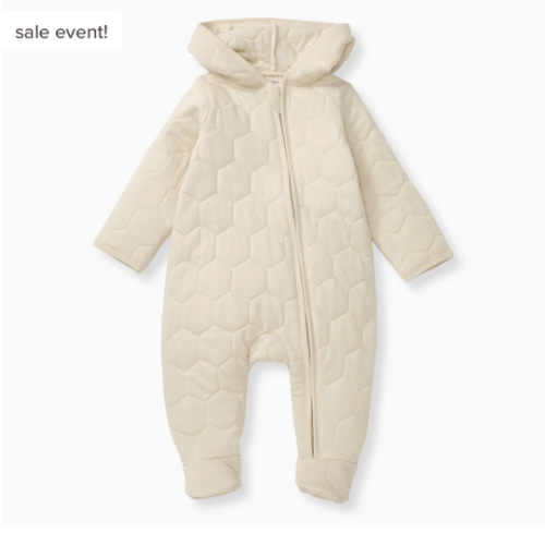 Organic Cotton Honeycomb Quilted Bunting