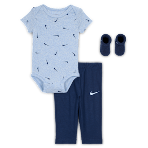 Nike Baby 3-Piece Bodysuit and Waffle Pants Set