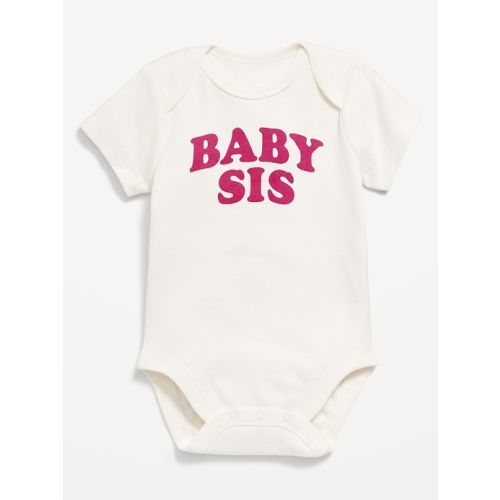 Short-Sleeve Graphic Bodysuit for Baby