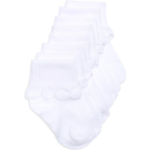 4-Pack Foldover Socks, 12-24M