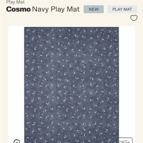 Cosmo - Navy Play Mat