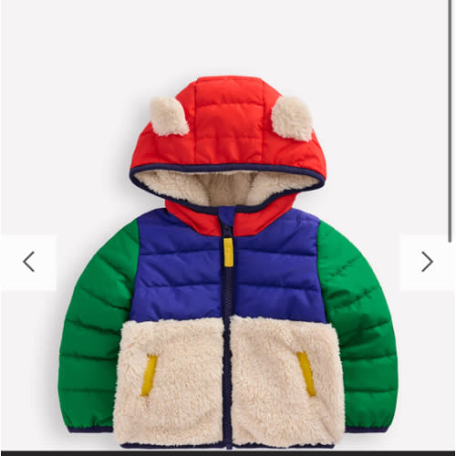 Mixed Borg Jacket-Multi Colour Block | Boden USA