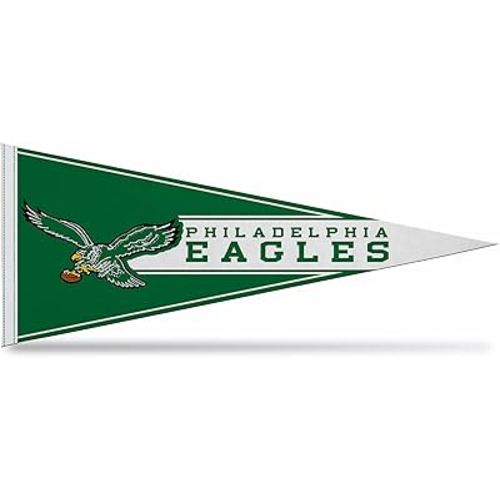 Rico Industries NFL FootballRetro 12" x 30" Felt Wall Décor Pennant - Great for Home/Bed Room/Man Cave Décor