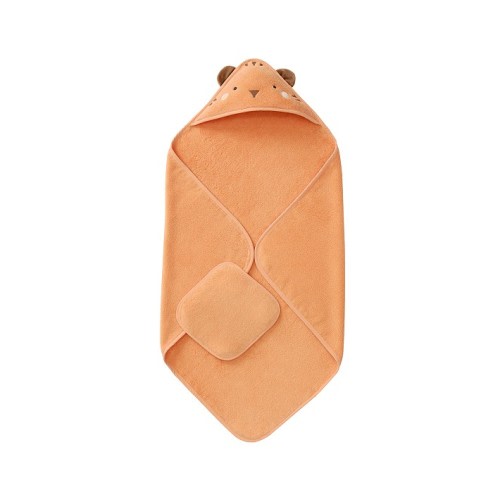 Super Soft Animal Baby Hooded Towel & Washcloth Set