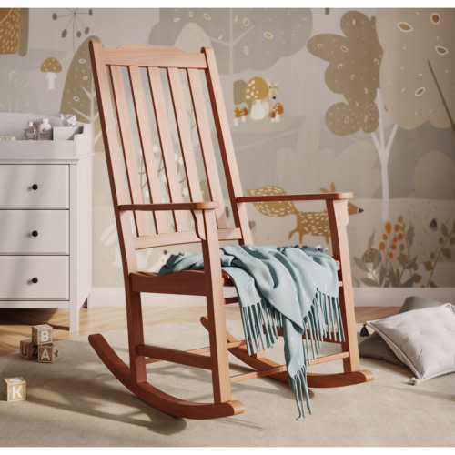 Americana Nursery Rocking Chair Solid Wood