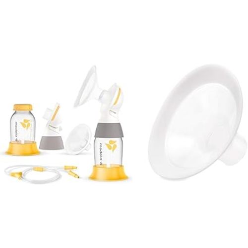 Medela Classic PersonalFit Flex Double Electric Breast Pump Kit with 21mm & 24mm Breast Shields, Bottles, Tubing, Connectors, and Stands