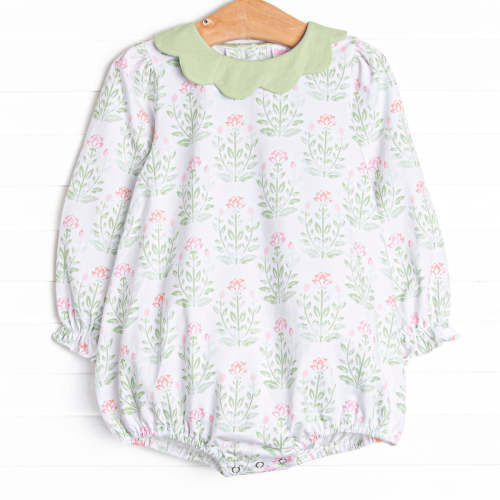 Petals in the Pond Bubble, Green                          –        Stitchy Fish
