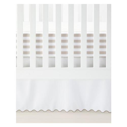 Wave Crib Skirt | Serena and Lily