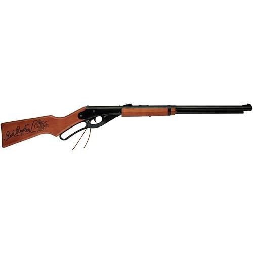 Daisy Outdoor Products Model 1938 Red Ryder BB Gun, Wood Grain, Overall Length: 35.4 Inch