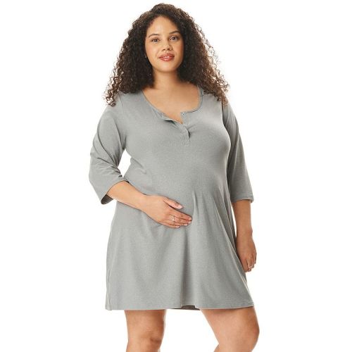 Maternity Motherhood® Henley Chemise Sleep Dress