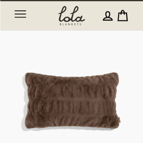 Driftwood Pillow – Lola Blankets