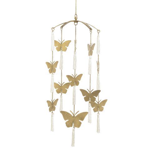 Hanging Butterfly Decor - Butterfly Mobile | Crane Baby