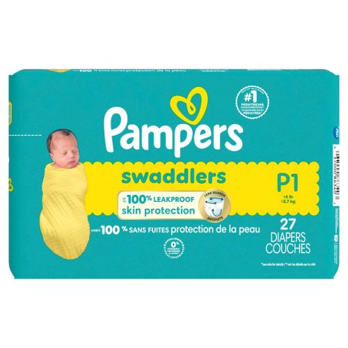 Pampers Swaddlers Sensitive Disposable Diapers - Size 0 - 140ct