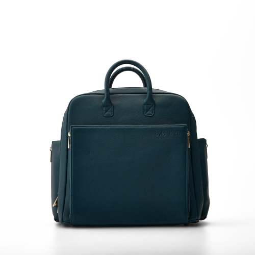 The Ayla Diaper Bag-Peacock