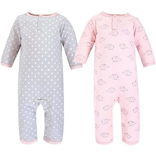Hudson Baby Unisex Baby Premium Quilted Coveralls