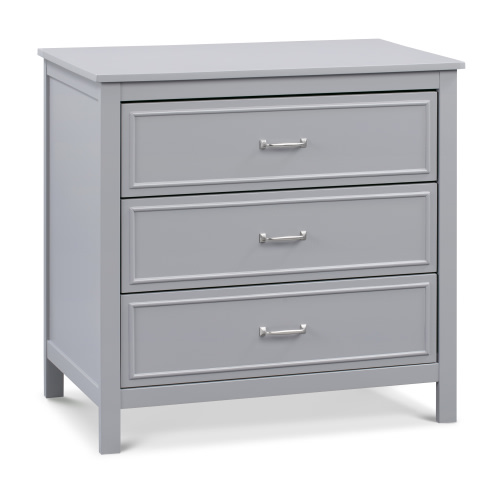 DaVinci Charlie 3-Drawer Dresser, Gray